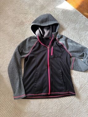 Spyder Black Jacket with Pink Accents
